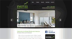 Desktop Screenshot of instyleblindsandinteriors.com.au